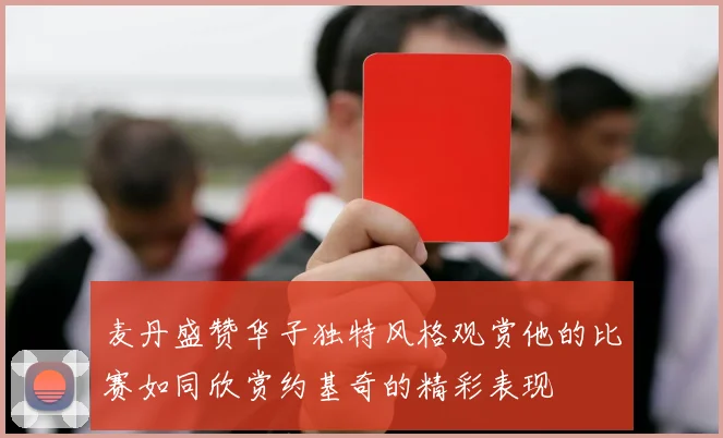 麦丹盛赞华子独特风格观赏他的比赛如同欣赏约基奇的精彩表现