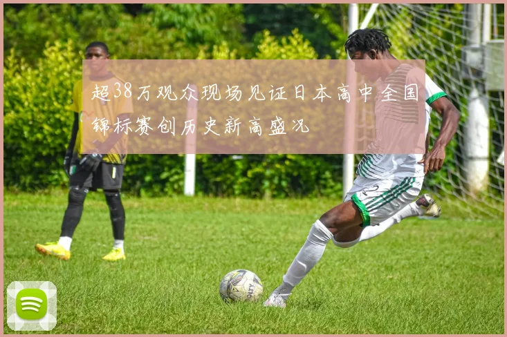 超38万观众现场见证日本高中全国锦标赛创历史新高盛况
