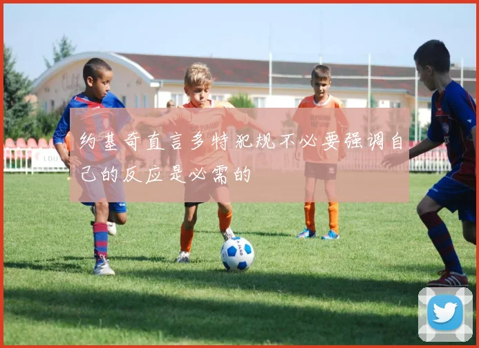 约基奇直言多特犯规不必要强调自己的反应是必需的